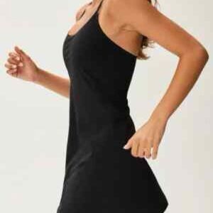 Outdoor Voices Black Exercise Dress
